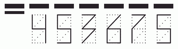 Пример заполнения индекса 453675