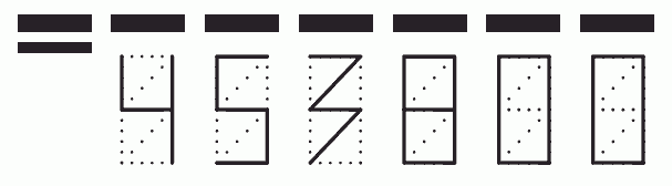 Пример заполнения индекса 453800