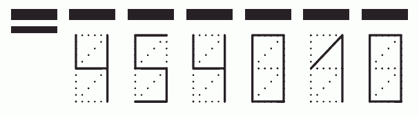 Пример заполнения индекса 454010