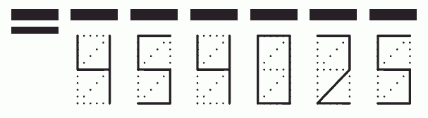 Пример заполнения индекса 454025