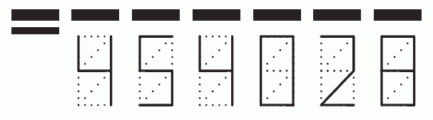 Пример заполнения индекса 454028