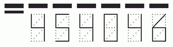 Пример заполнения индекса 454046