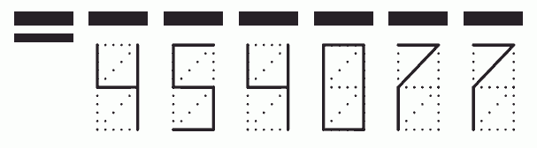 Пример заполнения индекса 454077