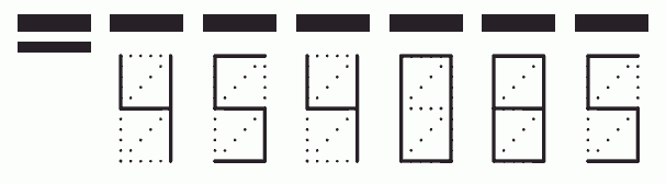 Пример заполнения индекса 454085