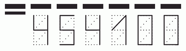 Пример заполнения индекса 454100