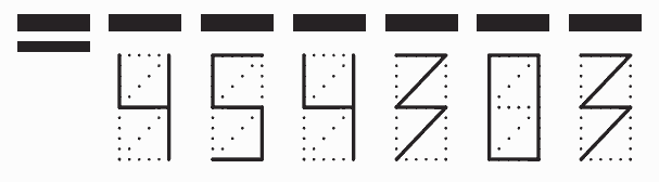 Пример заполнения индекса 454303