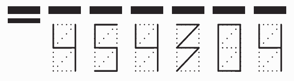 Пример заполнения индекса 454304