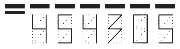 Пример заполнения индекса 454305