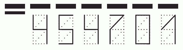 Пример заполнения индекса 454701