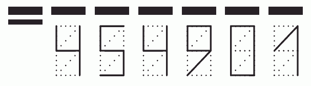 Пример заполнения индекса 454901