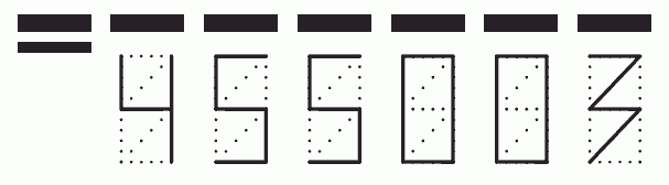 Пример заполнения индекса 455003