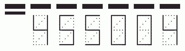 Пример заполнения индекса 455004