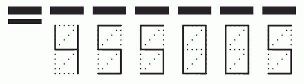 Пример заполнения индекса 455005
