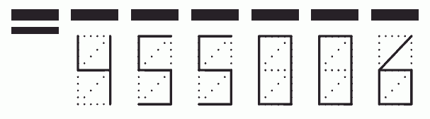 Пример заполнения индекса 455006