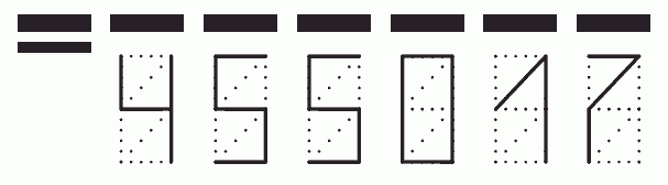 Пример заполнения индекса 455017