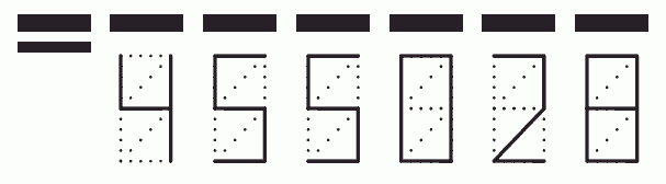 Пример заполнения индекса 455028
