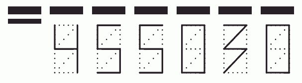Пример заполнения индекса 455030