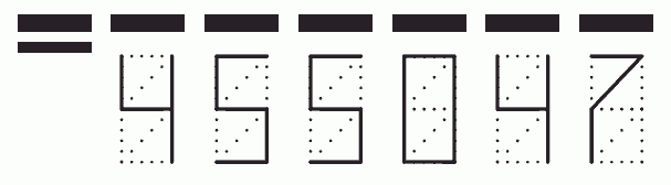 Пример заполнения индекса 455047