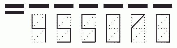 Пример заполнения индекса 455070