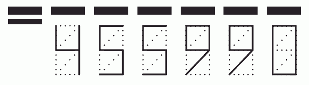 Пример заполнения индекса 455990