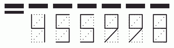 Пример заполнения индекса 455998