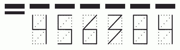 Пример заполнения индекса 456384