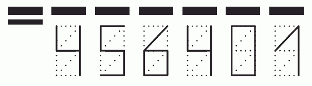 Пример заполнения индекса 456401