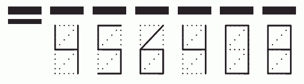 Пример заполнения индекса 456408