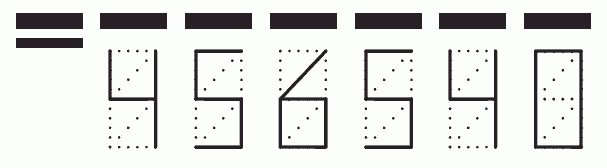 Пример заполнения индекса 456540