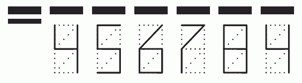 Пример заполнения индекса 456784