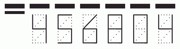 Пример заполнения индекса 456804