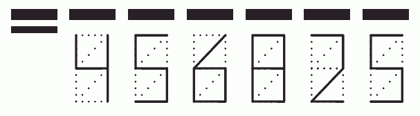 Пример заполнения индекса 456825