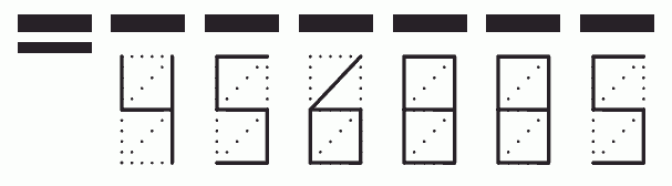 Пример заполнения индекса 456885