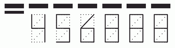 Пример заполнения индекса 456888