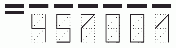 Пример заполнения индекса 457001