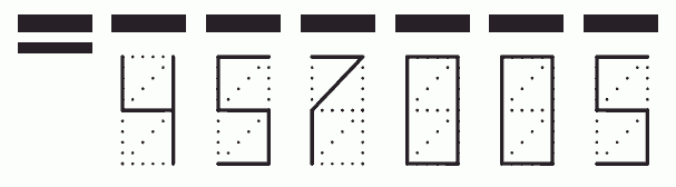 Пример заполнения индекса 457005