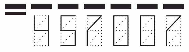 Пример заполнения индекса 457007