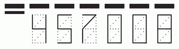 Пример заполнения индекса 457008