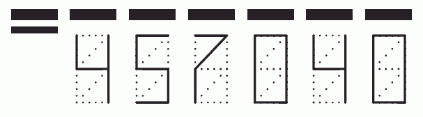 Пример заполнения индекса 457040