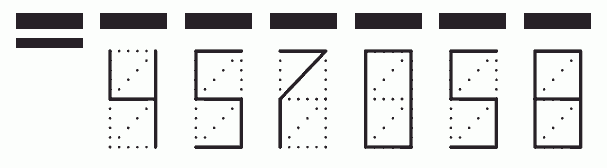 Пример заполнения индекса 457058