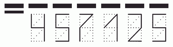 Пример заполнения индекса 457125