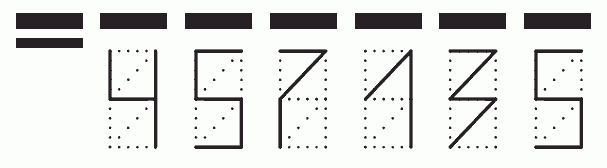 Пример заполнения индекса 457135