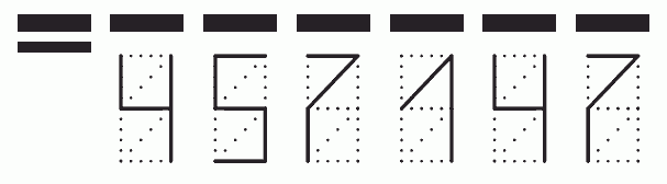 Пример заполнения индекса 457147