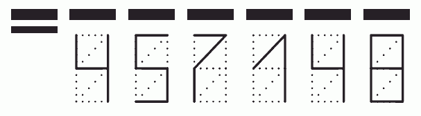 Пример заполнения индекса 457148