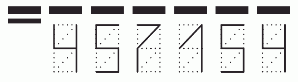 Пример заполнения индекса 457154