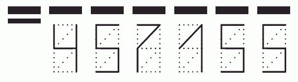 Пример заполнения индекса 457155