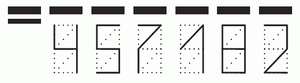 Пример заполнения индекса 457182