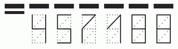 Пример заполнения индекса 457188