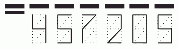 Пример заполнения индекса 457205