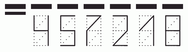 Пример заполнения индекса 457218